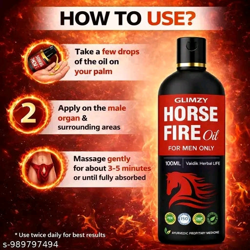 Horse Oil For Men | Pack Of 1 | 100ml