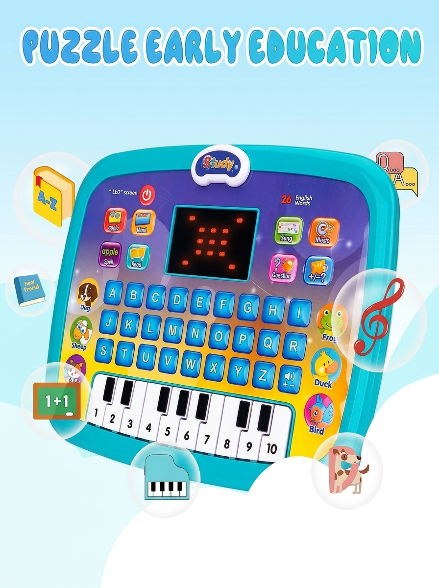 Learning Educational Piano Laptop For Kids