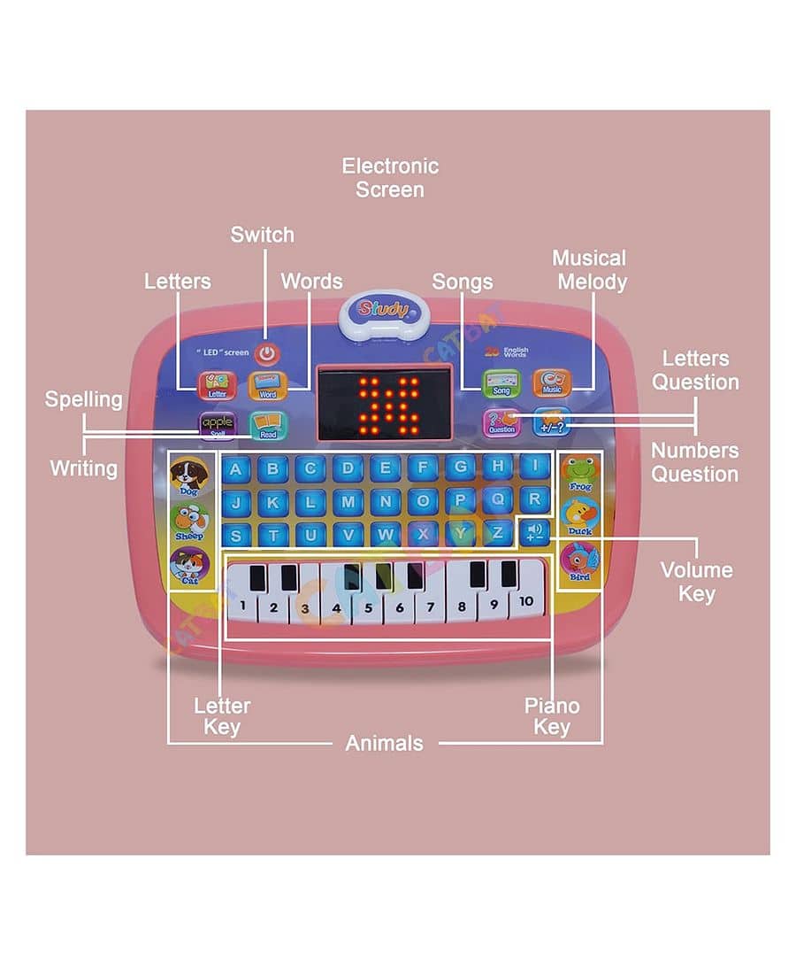 Learning Educational Piano Laptop For Kids