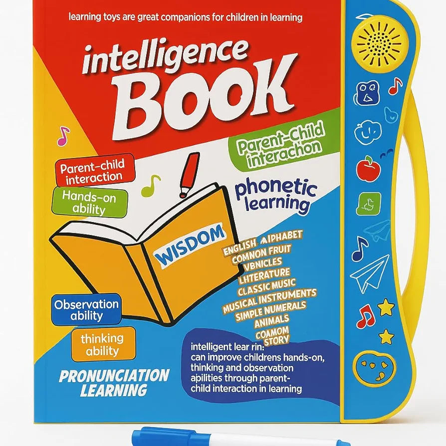 Intelligence Book For Kids (Card board, Graceo)