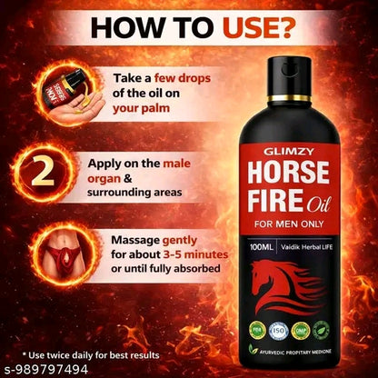 Horse Oil For Men | Pack Of 1 | 100ml